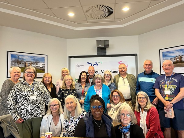 A team of volunteers at Somebody Cares Scotland